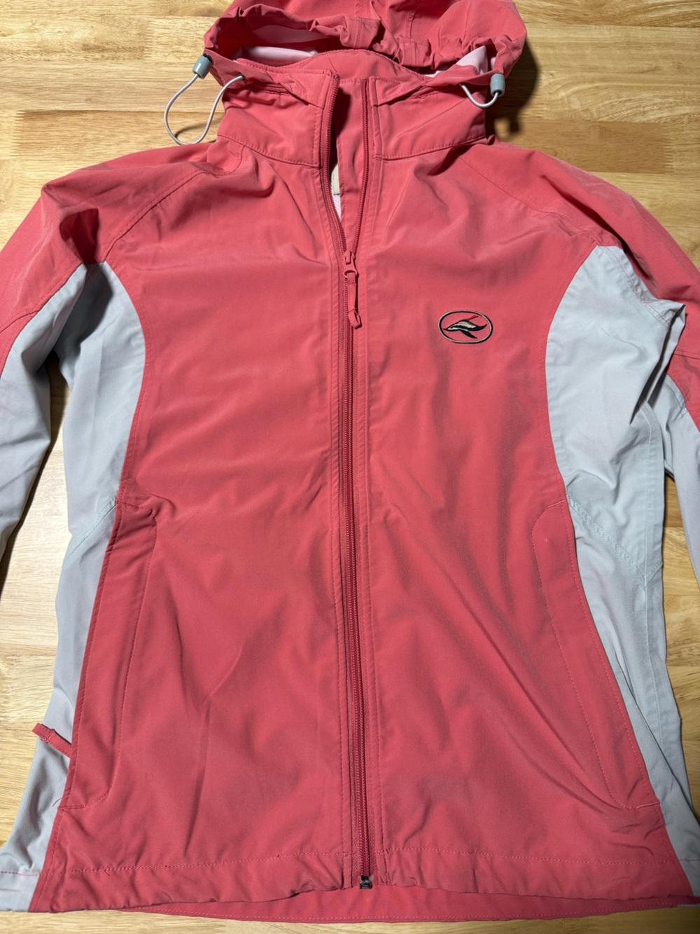 Women’s RedHead For Her Pink Off White Lightweight Hooded